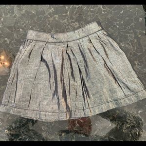 Baby gap metallic party skirt